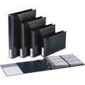 COMIX Langlebige PVC 240/360/480/600 Karten Unternehmensname Case Case Wallethalter (schwarz)